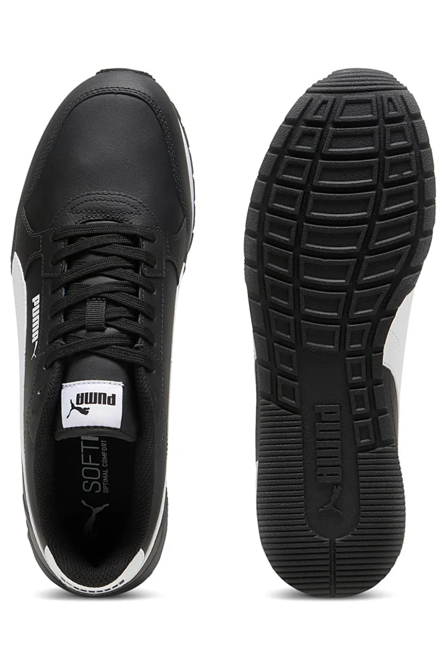 Sneakers nere con dettagli bianchi e soletta SoftFoam+ Puma ST Runner v4 L