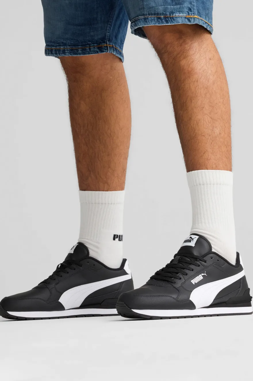 Sneakers nere con dettagli bianchi e soletta SoftFoam+ Puma ST Runner v4 L