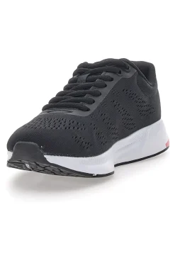 Sneakers Nere con Dettagli Corallo e Tomaia in Mesh CHAMPION JAUNT