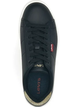 Sneakers nere con dettaglio glitter oro Levi's Bell Jr