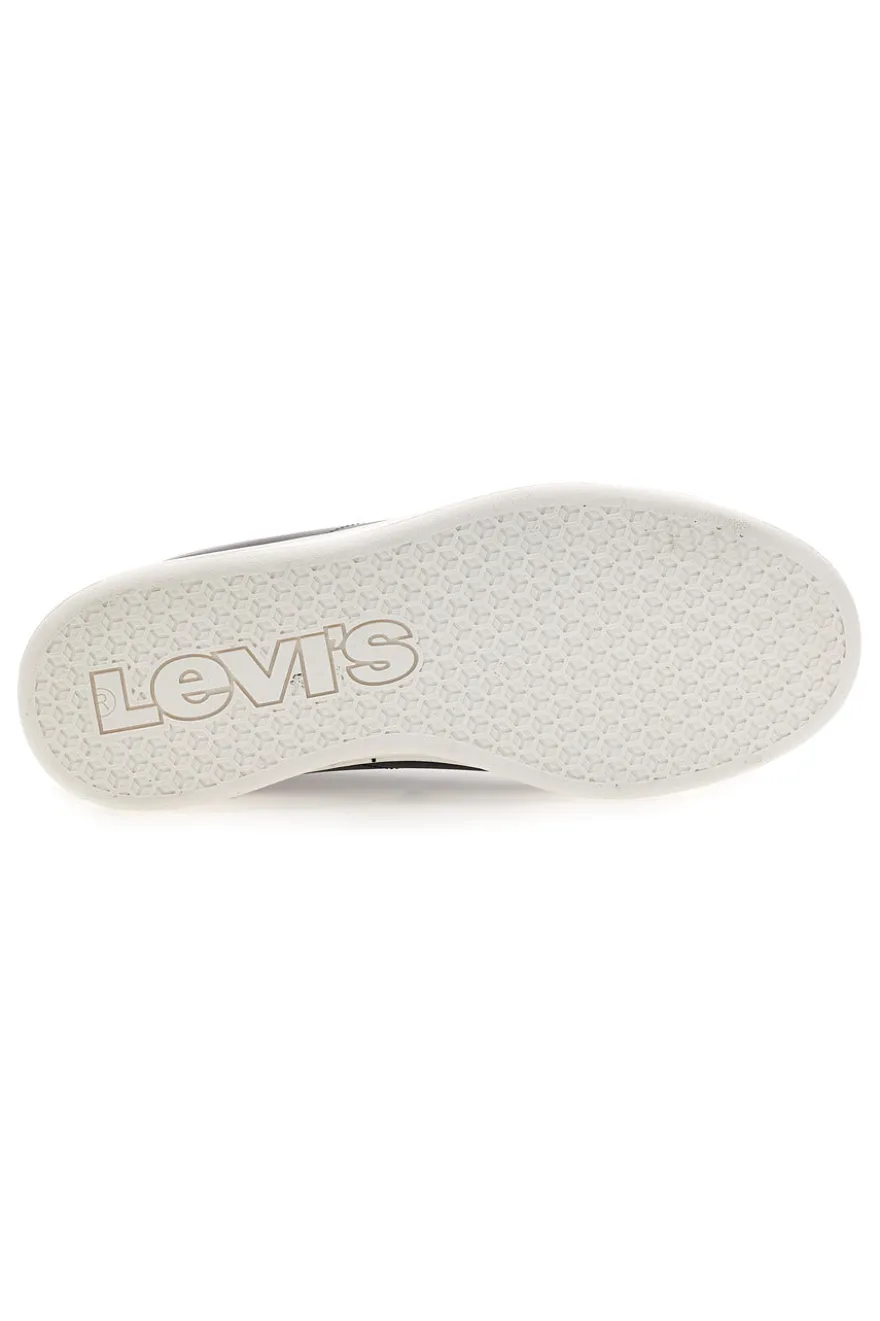 Sneakers nere con dettaglio glitter oro Levi's Bell Jr
