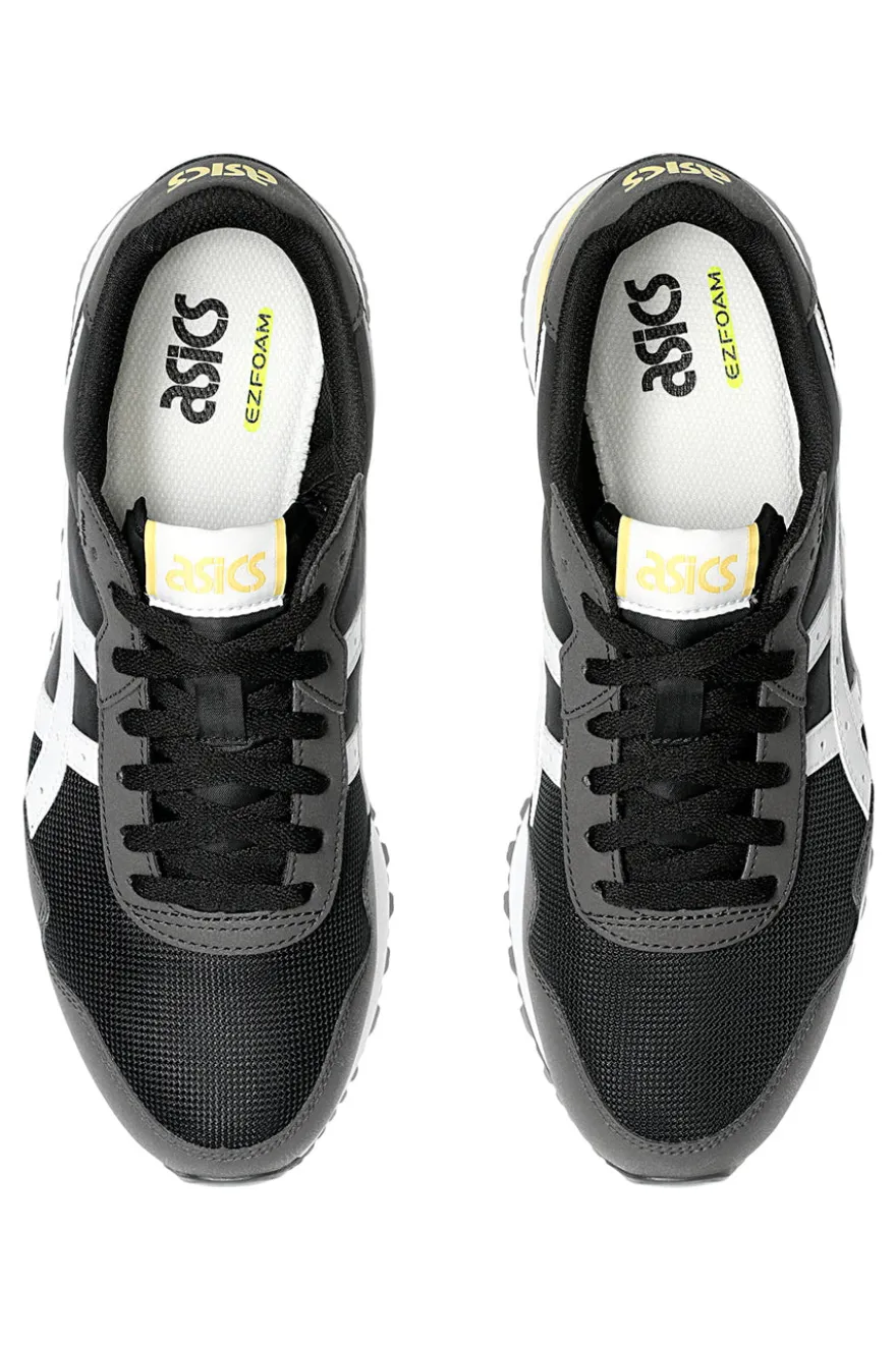 Sneakers Nere con Dettagli Laterali Bianchi ASICS TIGER RUNNER II