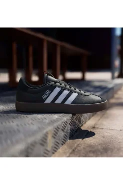 Sneakers nere con dettagli bianchi suola in gomma Adidas Vl Court 3.0