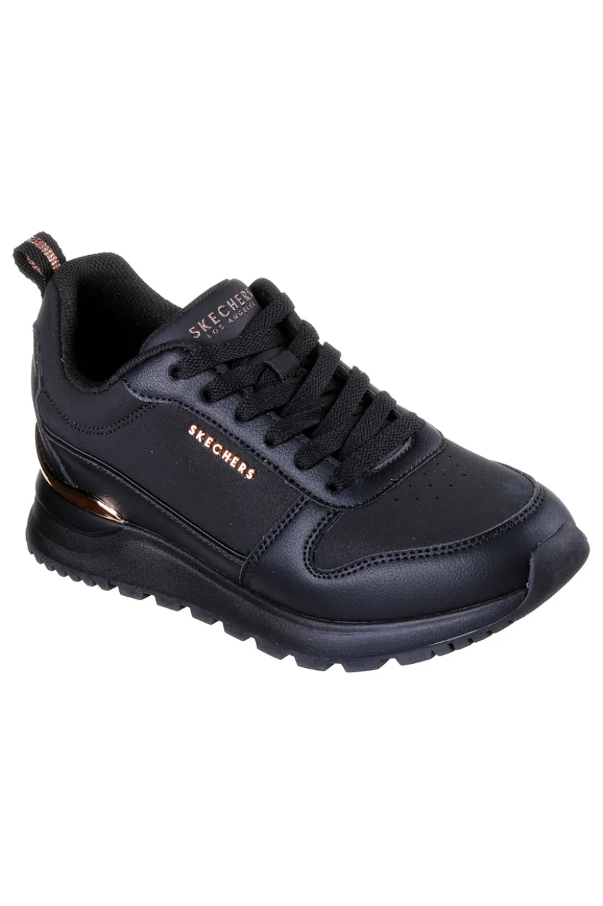 Sneakers nere con dettagli rose gold e suola alta Skechers Runway Classy Gal Womens