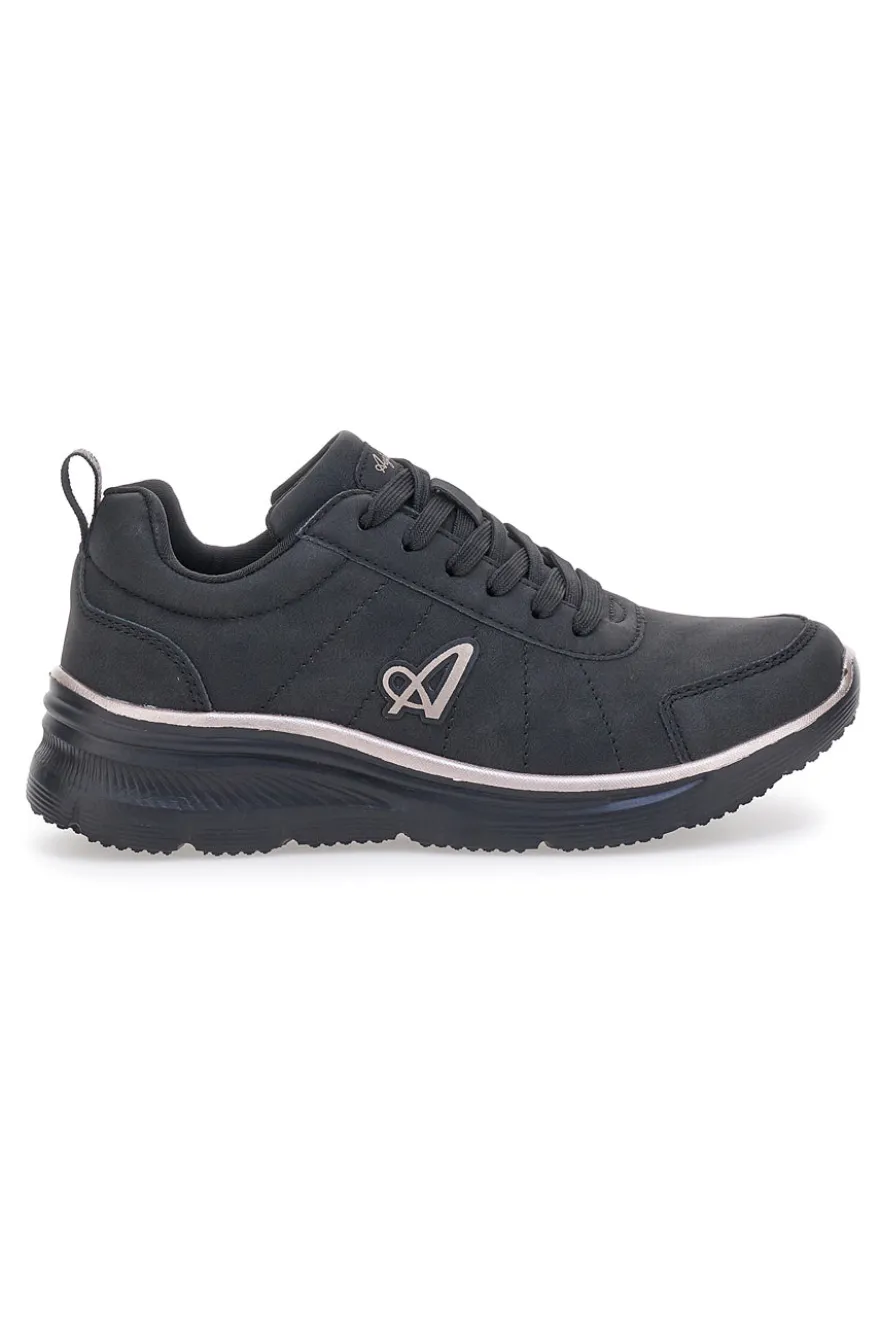 Sneakers Nere Con dettagli Oro Australian AU32W504