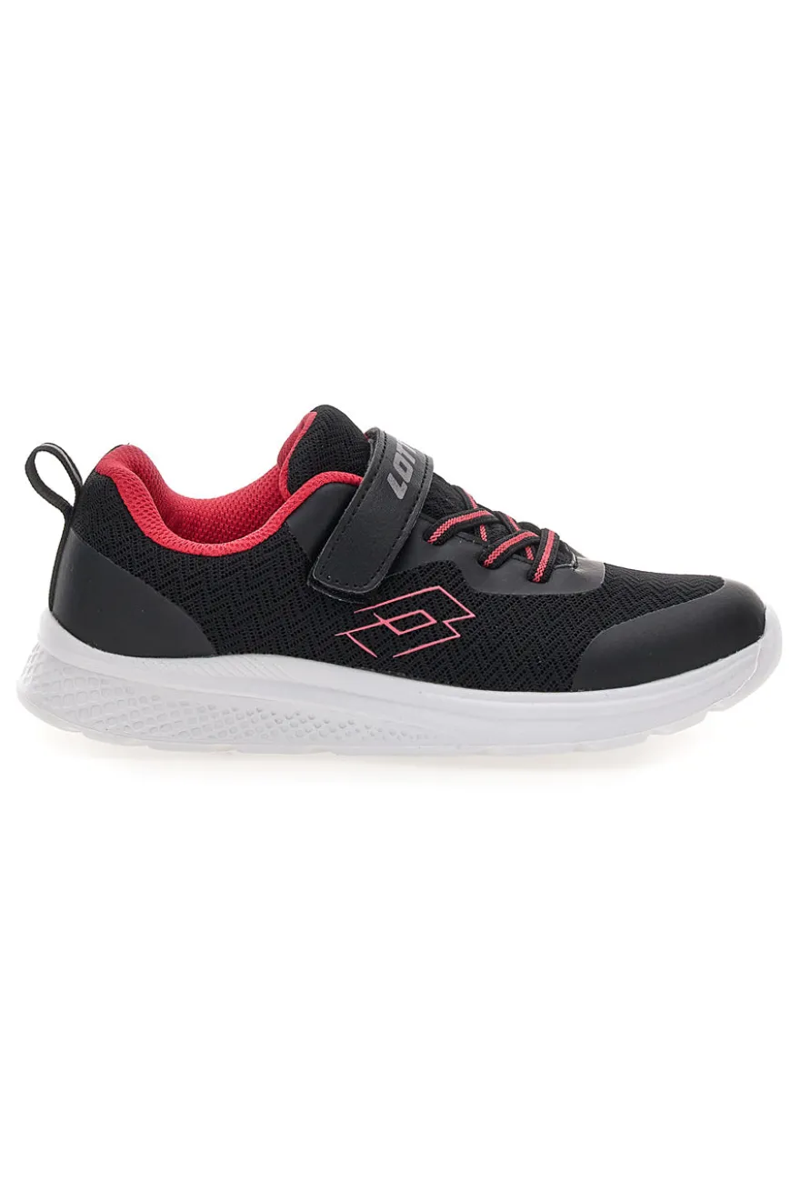 Sneakers nere con dettagli rossi Lotto Rider AMF II CL S