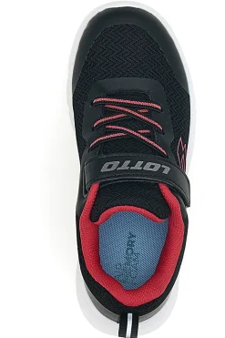 Sneakers nere con dettagli rossi Lotto Rider AMF II CL S