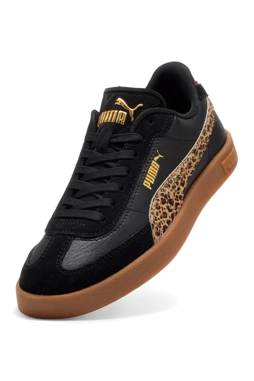 Sneakers nere con dettagli animalier suola beige Puma Club II Era Animal Flair