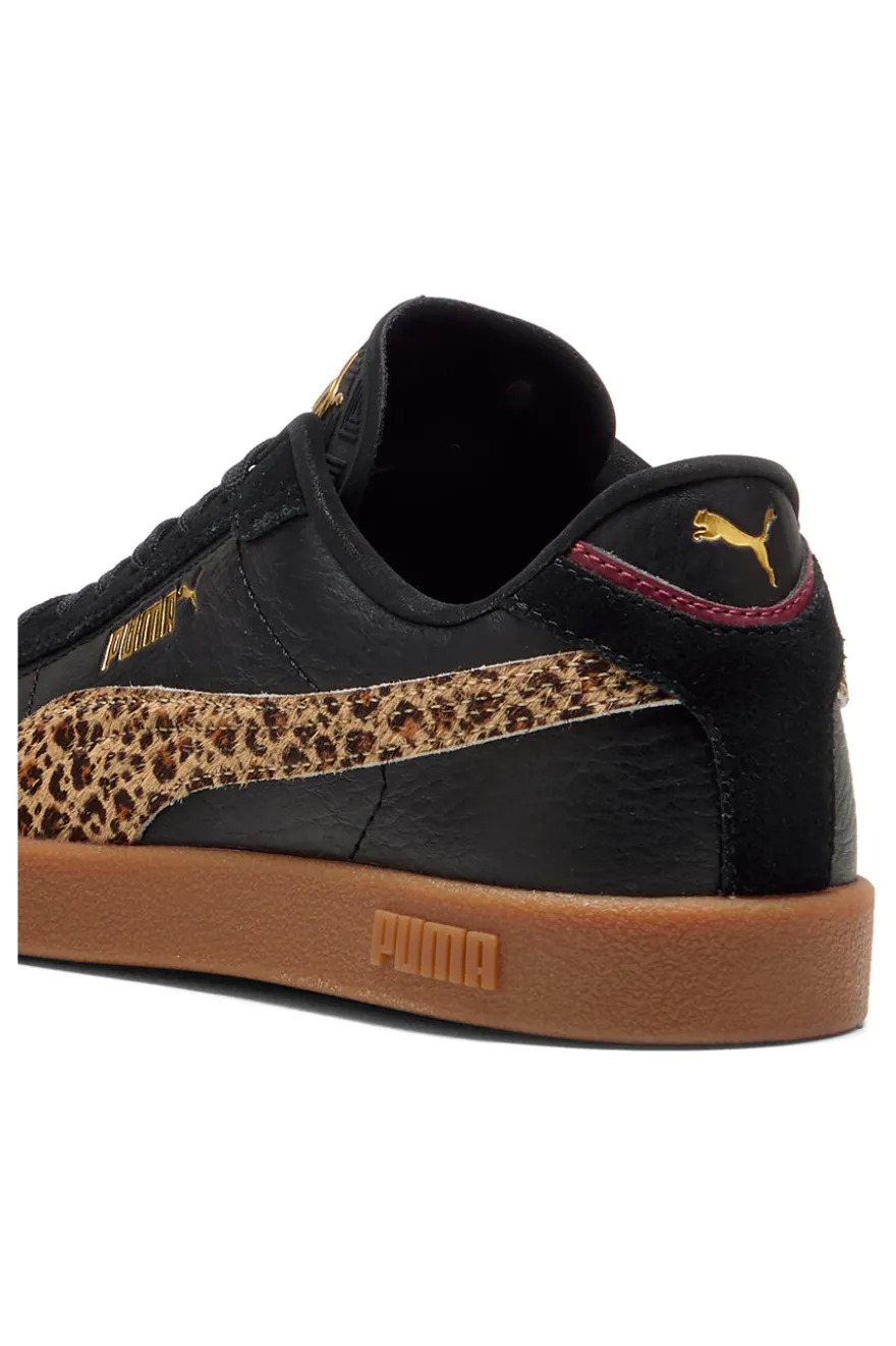 Sneakers nere con dettagli animalier suola beige Puma Club II Era Animal Flair