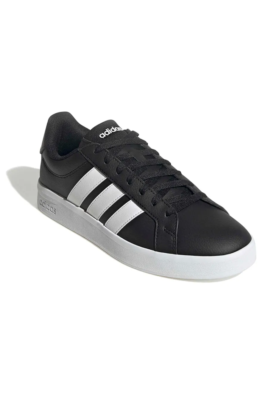 Sneakers nere con dettagli bianchi stile iconico Adidas Grand Court Base 3