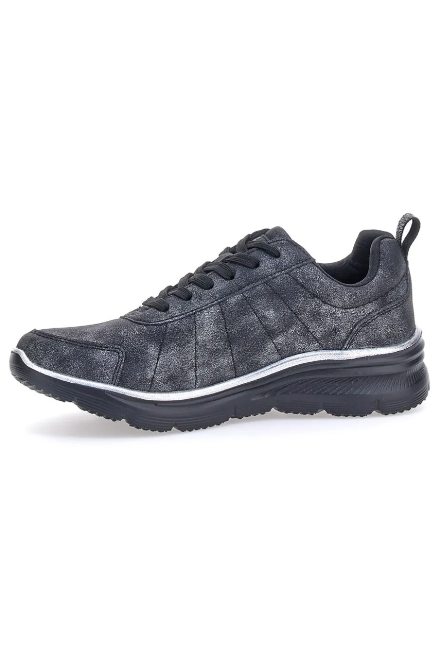 Sneakers nere con dettagli argento e suola comfort Australian AU32W504
