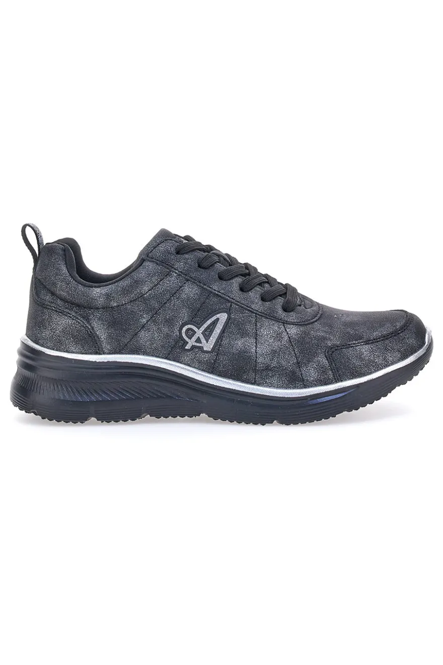 Sneakers nere con dettagli argento e suola comfort Australian AU32W504