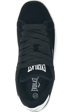 Sneakers nere con effetto velluto e profilo bianco Everlast EV087