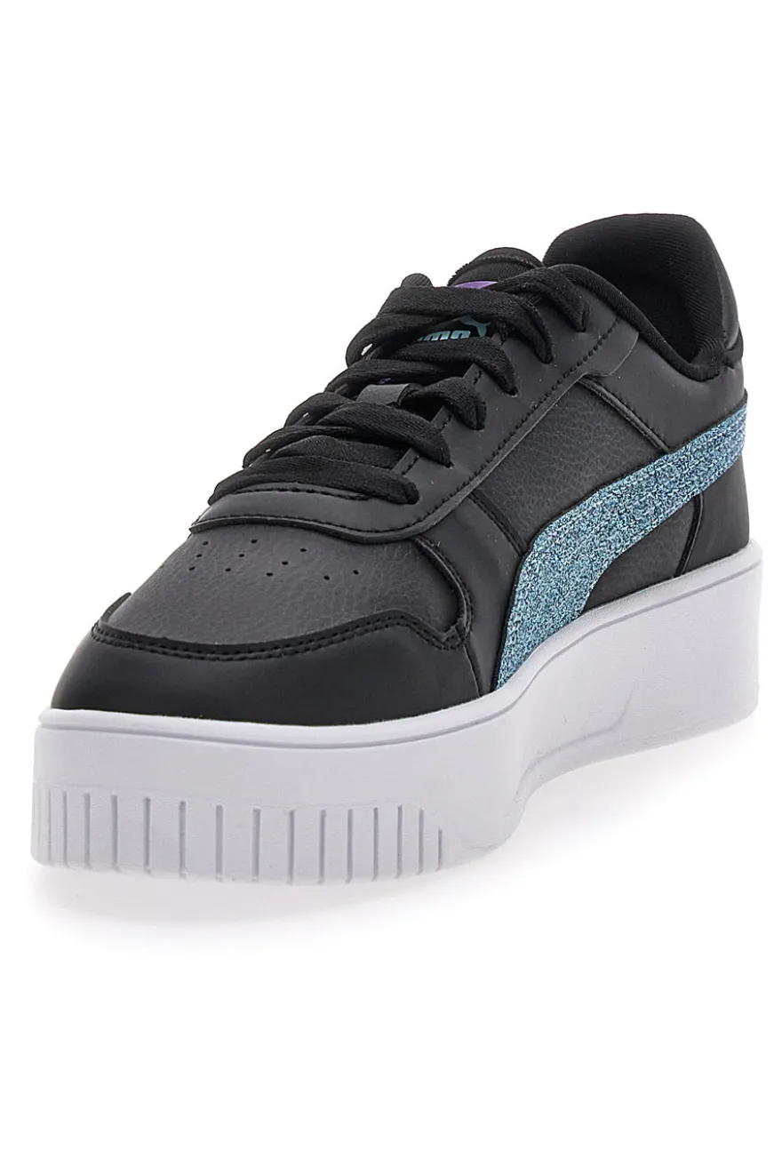 Sneakers Nere Con Flatform Puma Street Deep Dive Jr