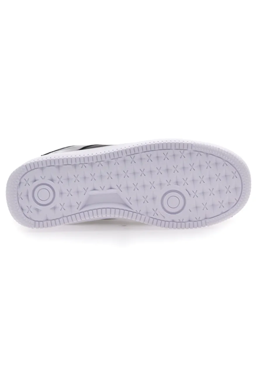 Sneakers Nere Con Flatform Coveri Amber Microfiber Metal