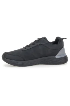 Sneakers nere con inserti grigi e suola flessibile Canguro CA1241