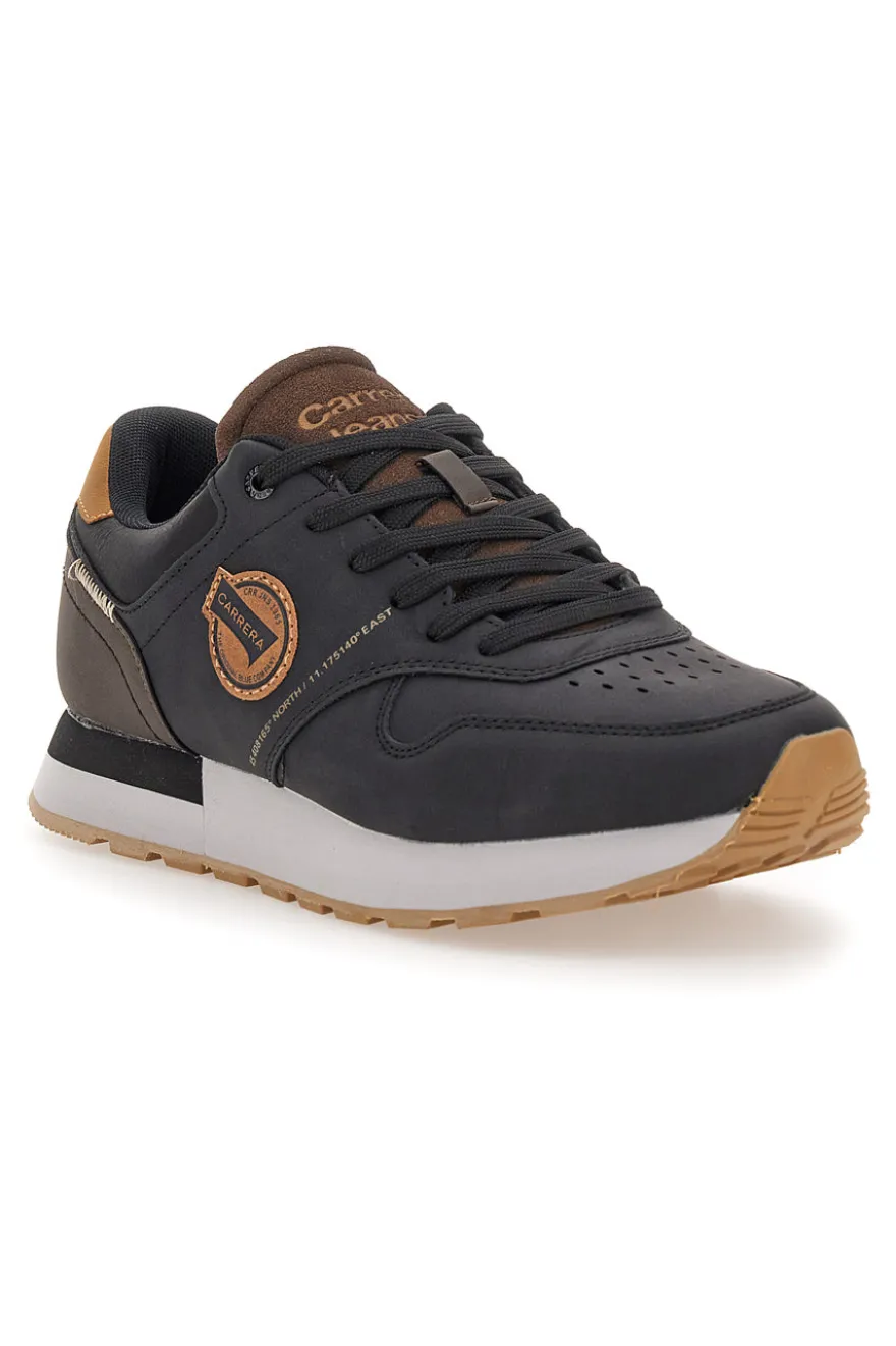 Sneakers nere con inserti a contrasto Carrera CAM12103M2064