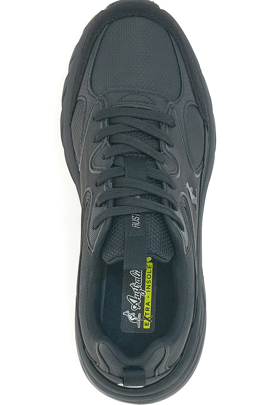 Sneakers nere con inserti in mesh e suola chunky Australian AU42M113