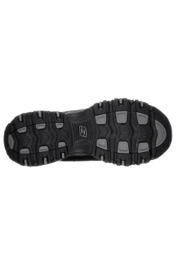 Sneakers nere con inserti in pelle e Memory Foam Skechers D'Lites Play On