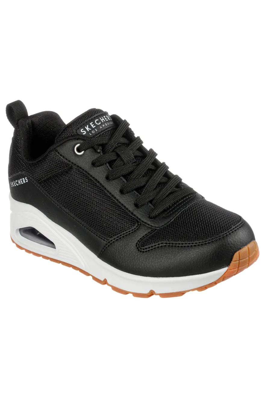 Sneakers nere con inserti in mesh e cuscinetto ad aria Skechers UNO Inside Matters