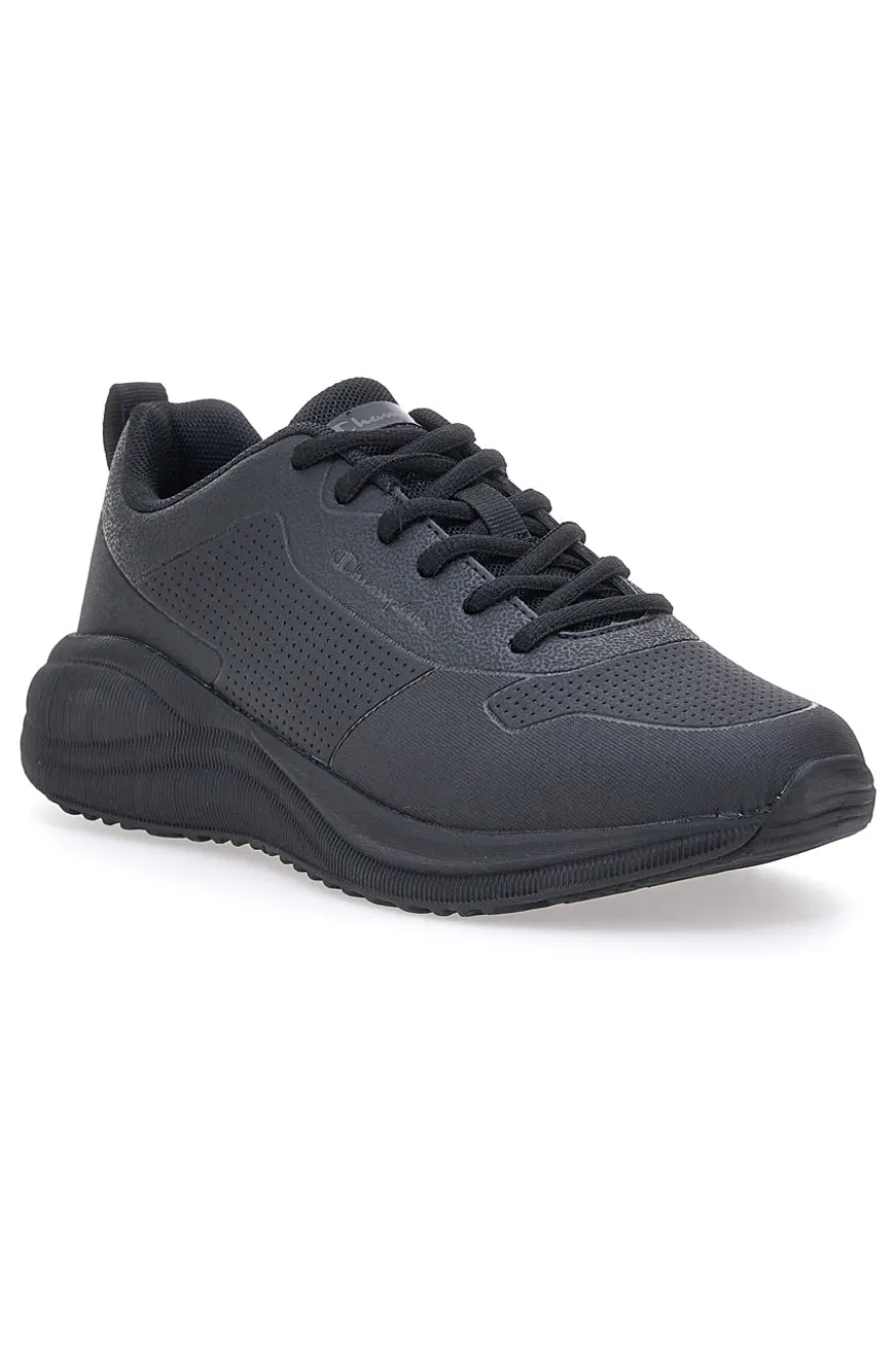 Sneakers Nere Con Lacci Champion Syphon Pu