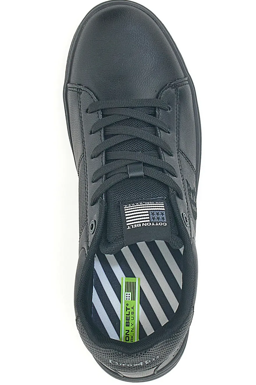 Sneakers Nere con Lacci COTTON BELT CBM424A54