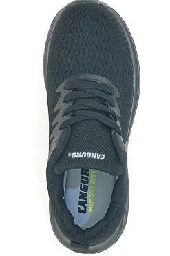Sneakers Nere con Lacci e Memory System Canguro CA292