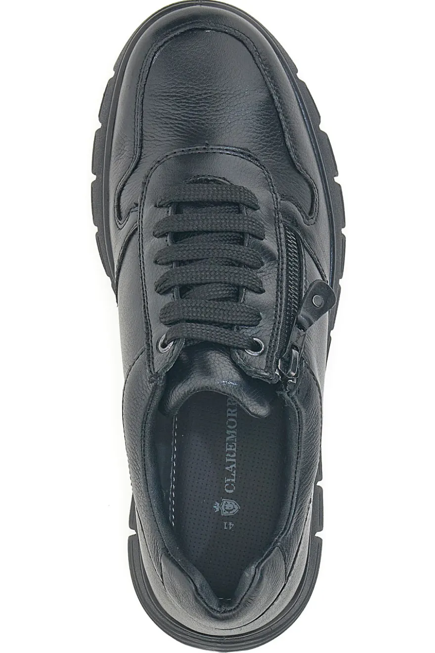 Sneakers nere con lacci e zip laterale Claremorris 24117840
