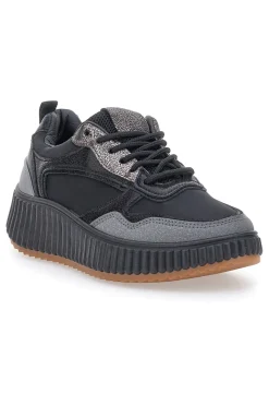 Sneakers Nere con Lacci FIRST LADY 012
