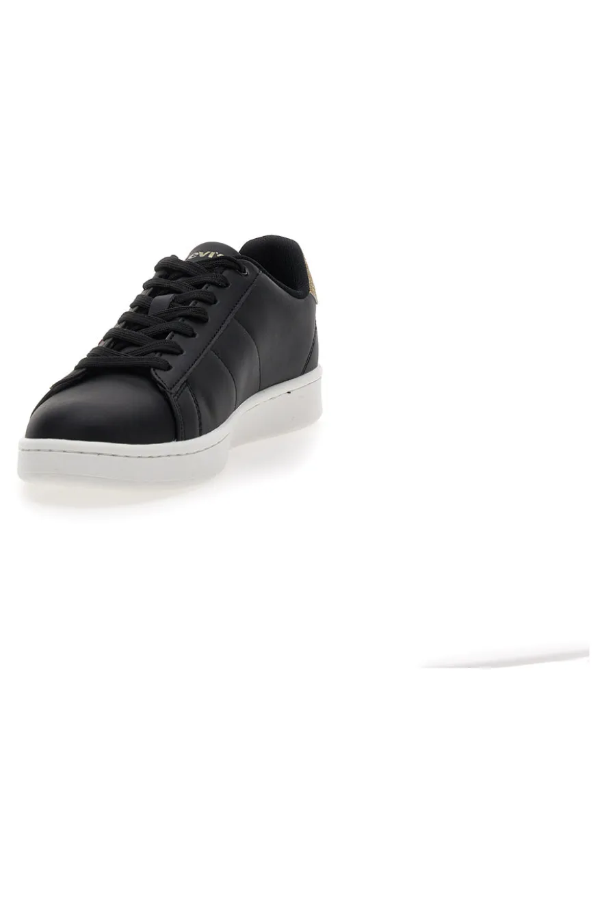 SNEAKERS NERE CON LACCI LEVI'S VAVE0201S