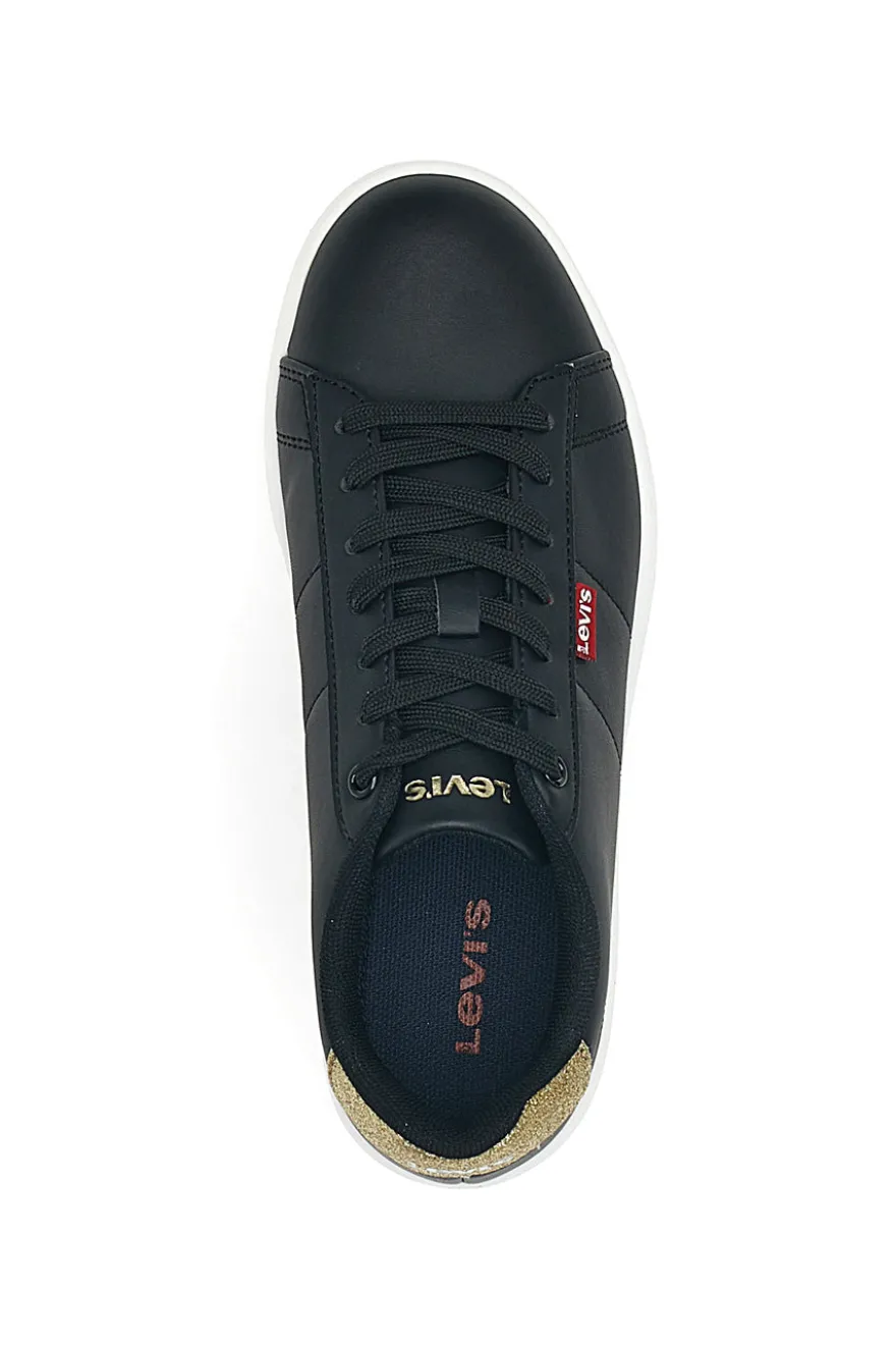 SNEAKERS NERE CON LACCI LEVI'S VAVE0201S