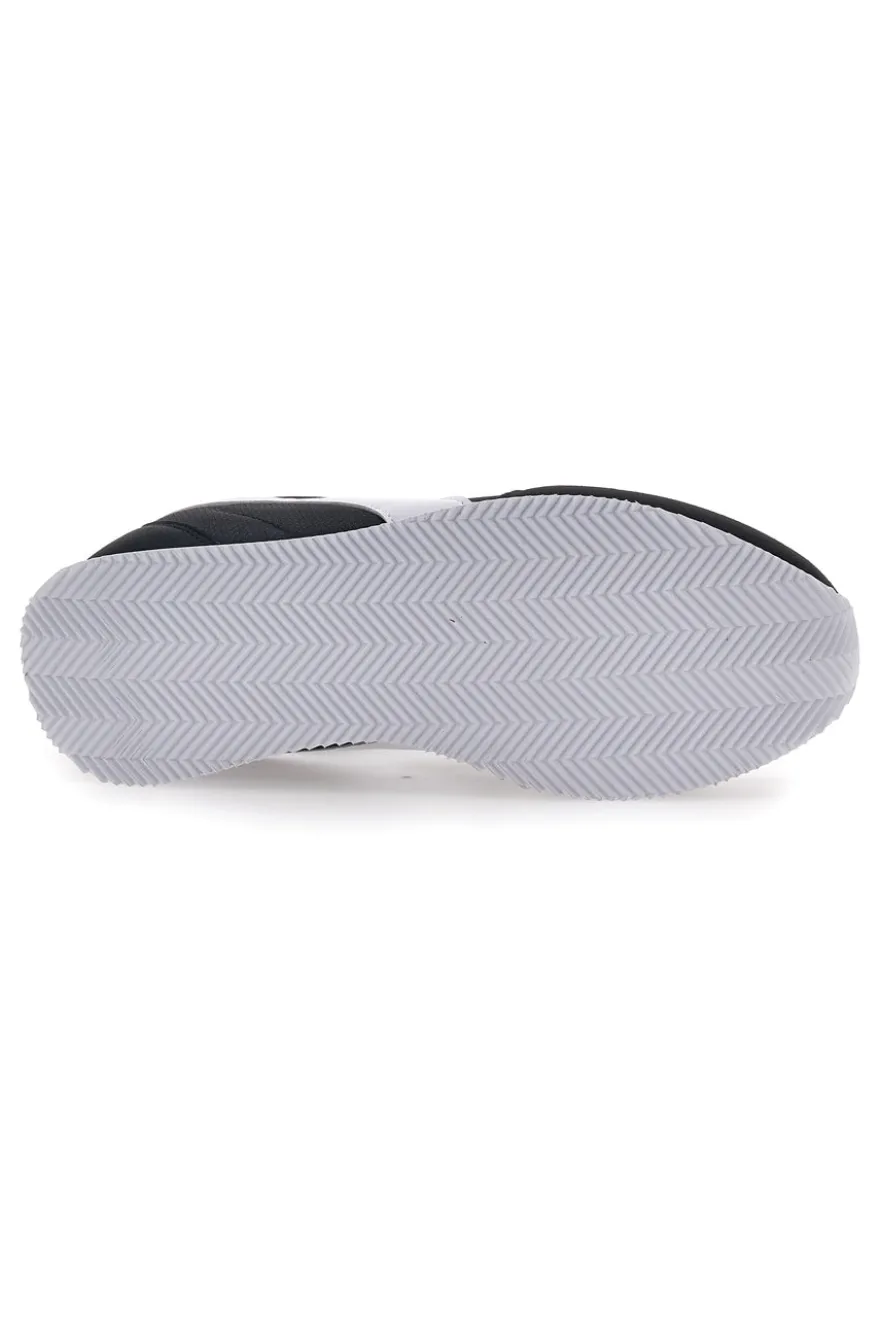Sneakers Nere Con Logo Bianco Diadora Simple Run