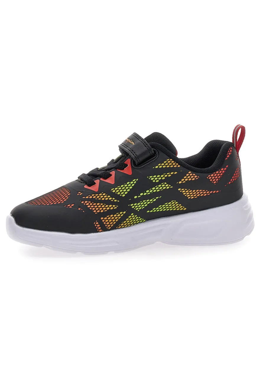 Sneakers nere con luci colorate e chiusura a strappo Champion Wave Tri B PS