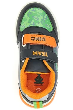 Sneakers Nere Con Luci Dinosauro 7240