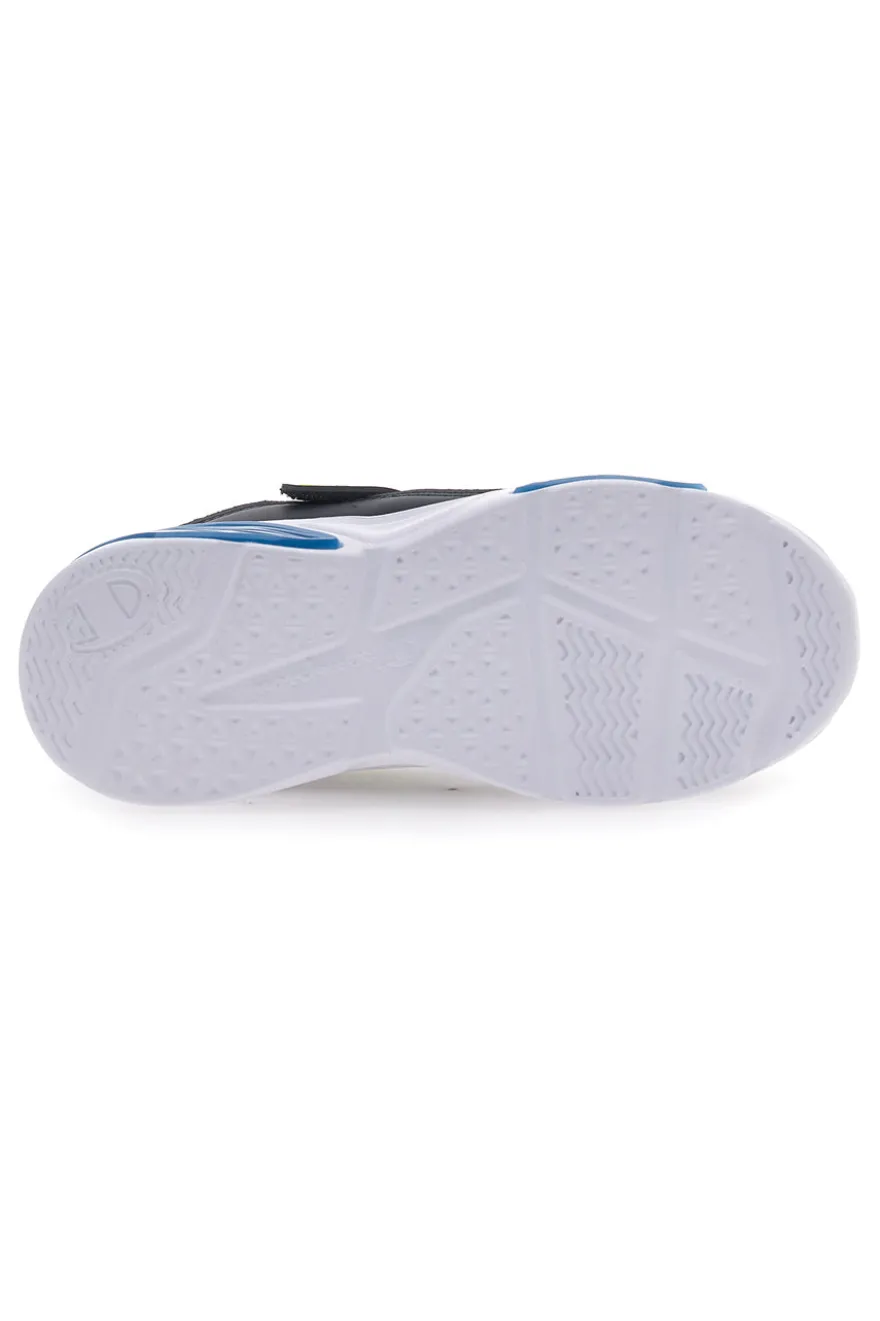 Sneakers Nere Con Luci e Strappo in Velcro Champion Wave B Ps