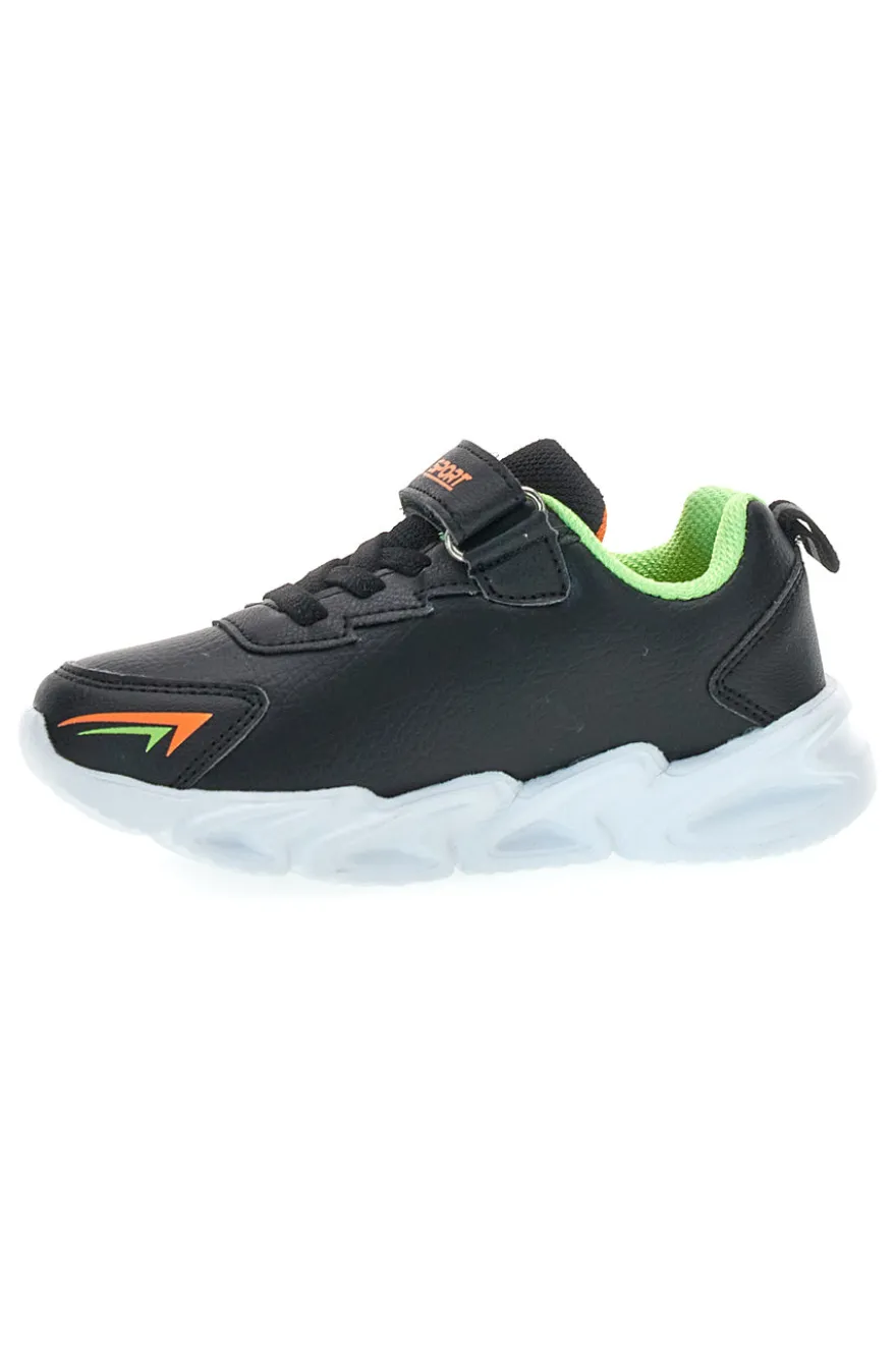 Sneakers nere con luci LED MKids MG251431