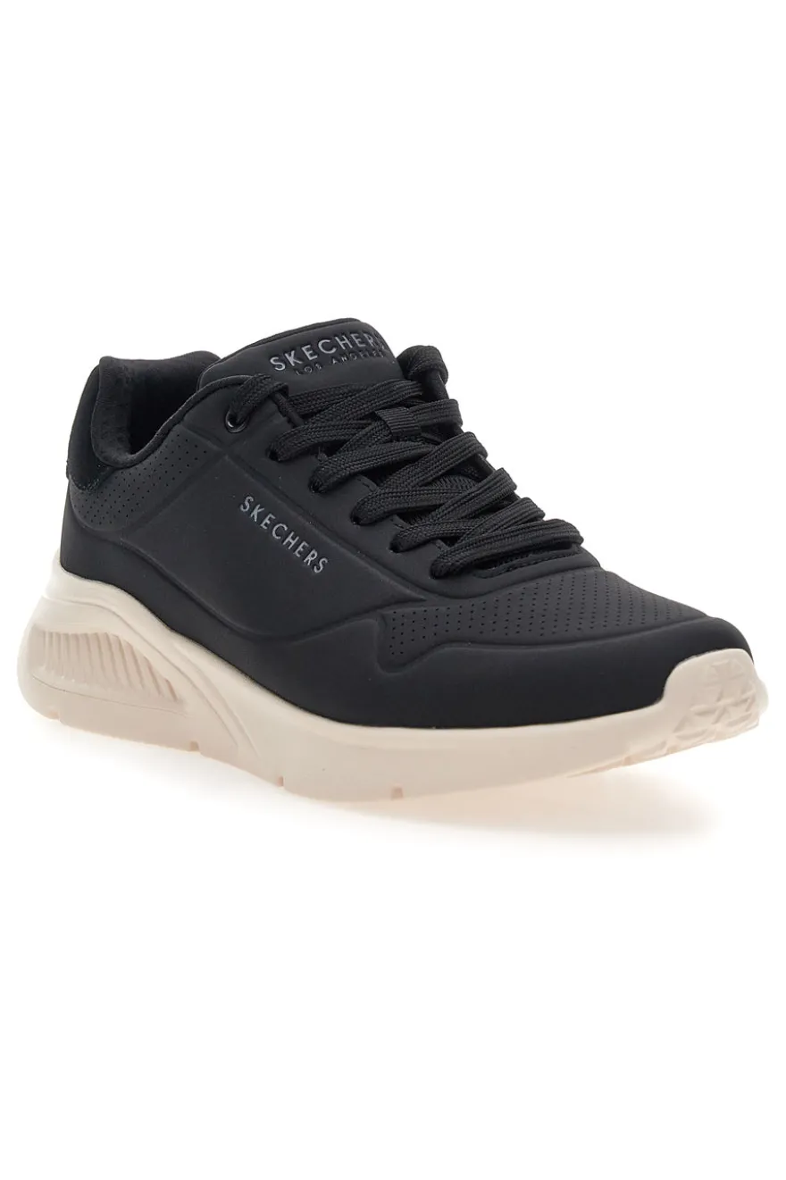 Sneakers nere con Memory Foam Skechers UNO LITE SUITED LITE