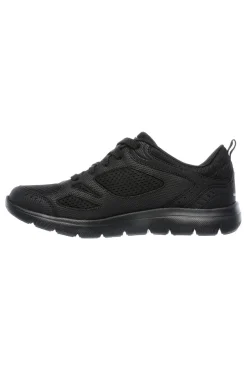 Sneakers Nere Con Memory Foam SKECHERS Summits - Suited