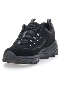 Sneakers Nere Con Memory Foam Skechers I-Conik