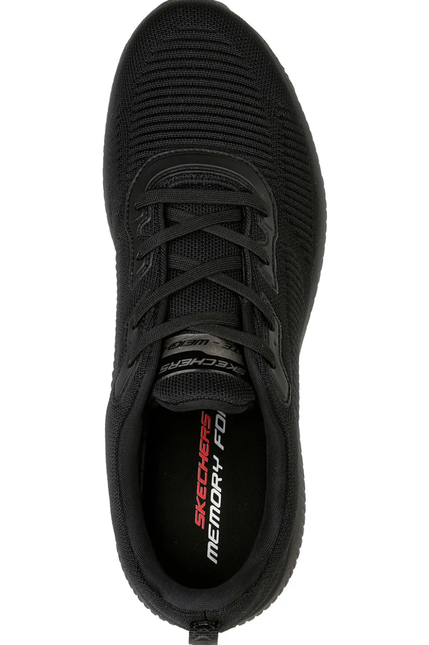 Sneakers Nere Con Memory Foam Skechers SQUAD