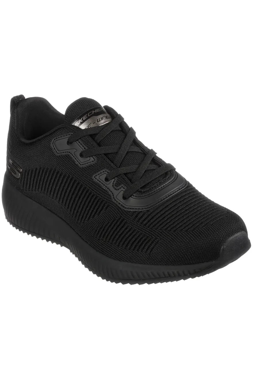 Sneakers Nere Con Memory Foam Skechers SQUAD