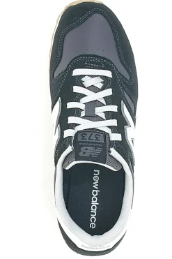 Sneakers Nere Con Pelle Scamosciata New Balance 373