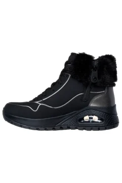 Sneakers nere con pelliccia e dettagli shimmer Skechers UNO RUGGED FALL SHIMMER
