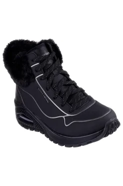 Sneakers nere con pelliccia e dettagli shimmer Skechers UNO RUGGED FALL SHIMMER
