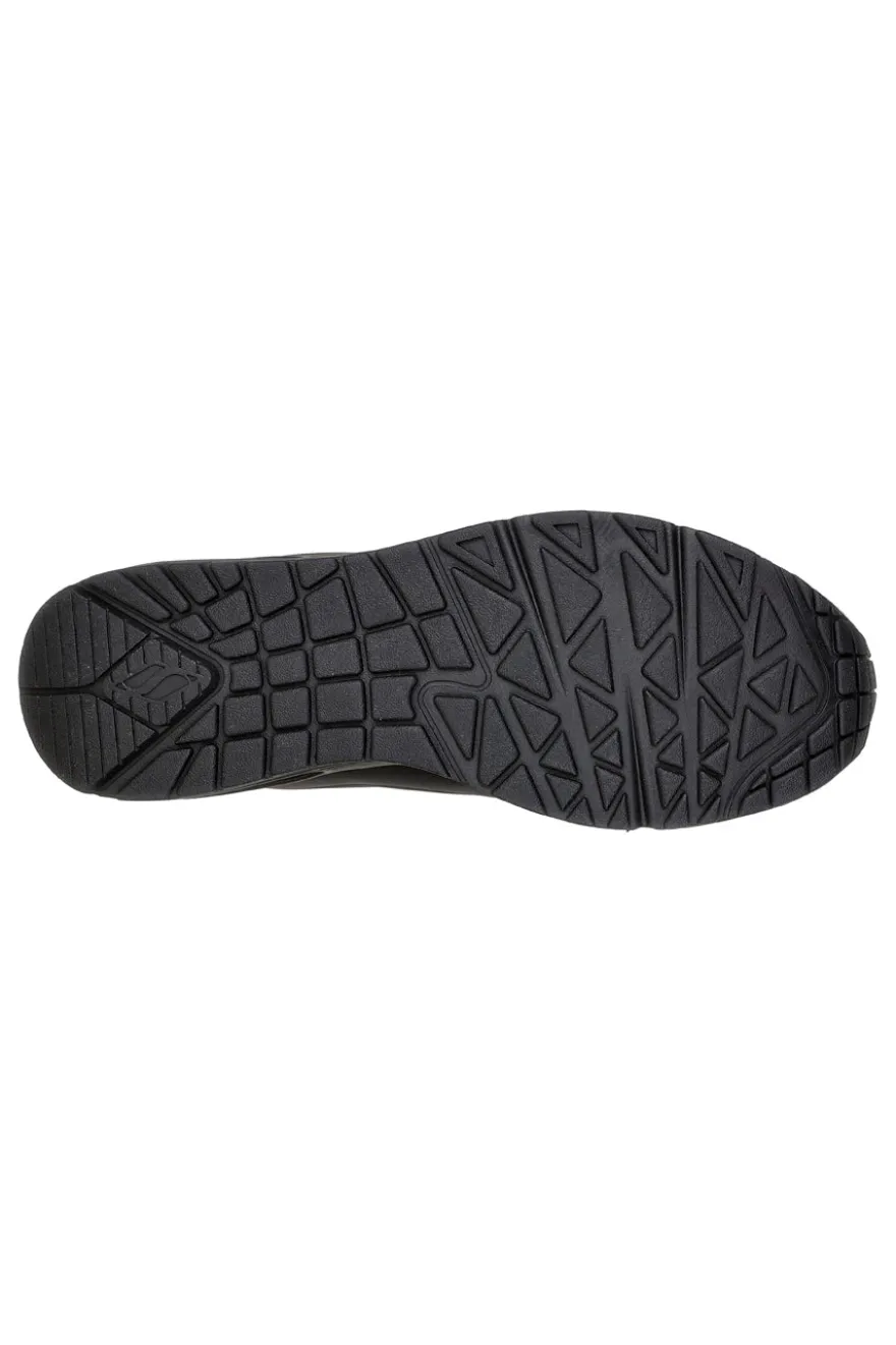 Sneakers Nere Con Pianta Larga e Soletta Air Cooled Memory Foam SKECHERS Uno - Stand On Air