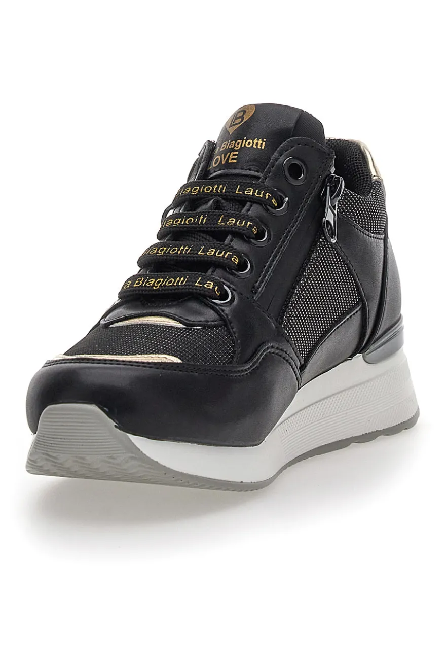 Sneakers Nere Con Platform Laura Biagiotti 87718991