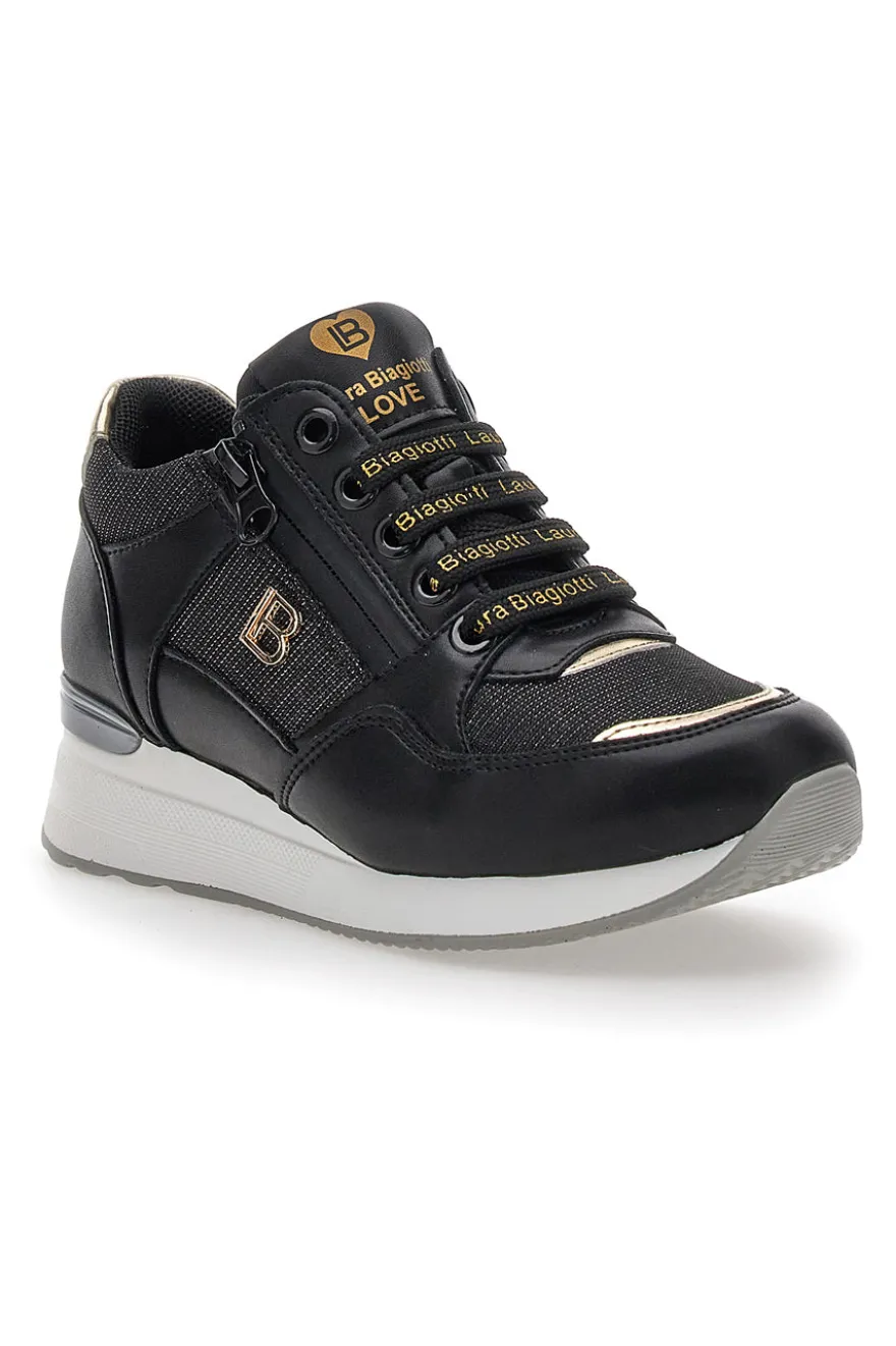 Sneakers Nere Con Platform Laura Biagiotti 87718991