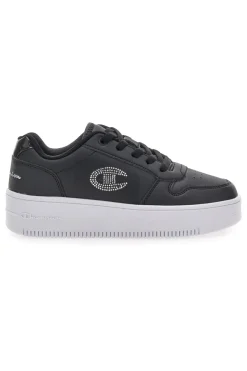Sneakers Nere Con Platform Nero CHAMPION RD18 PLATFORM GLITTER G GS