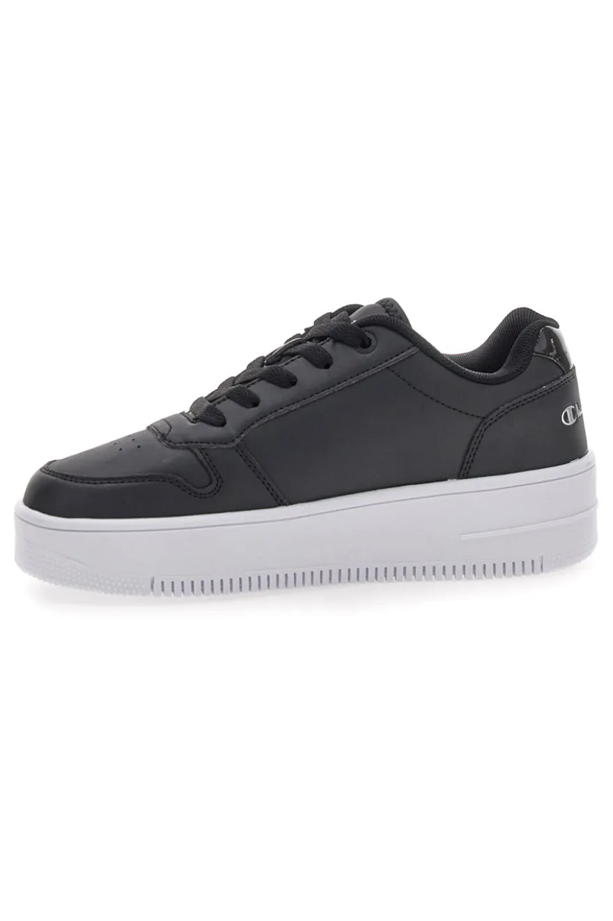 Sneakers Nere Con Platform Nero CHAMPION RD18 PLATFORM GLITTER G GS