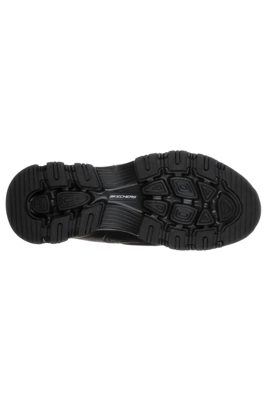 Sneakers Nere con Soletta Memory Foam Skechers Iconic